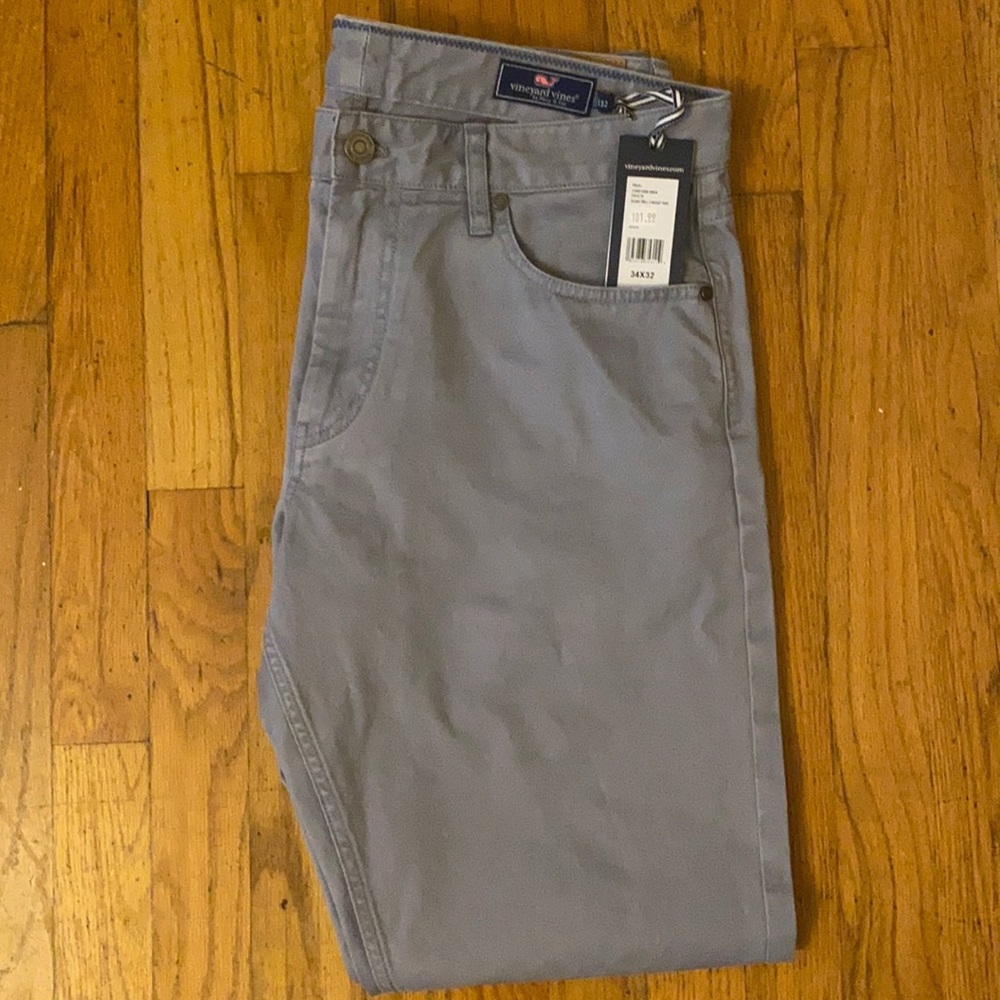 NWT Men’s Size 34/32 Vineyard Vines 5 Pocket Pants